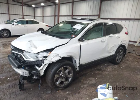 2019 Honda Cr-V Ex z USA, uszkodzony, nr VIN 2HKRW2H56KH641449